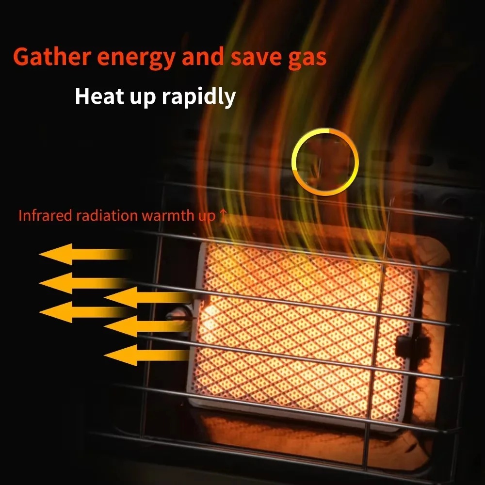 เตาแก๊สแบบพกพา 2 in 1 กำลังไฟ  - Home Cooking Heater บทวิจารณ์และราคา
