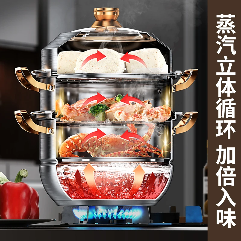 316 หม้อนึ่งสแตนเลส 40 ซม.หม้อ - Home Cooking Cookbook บทวิจารณ์และราคา