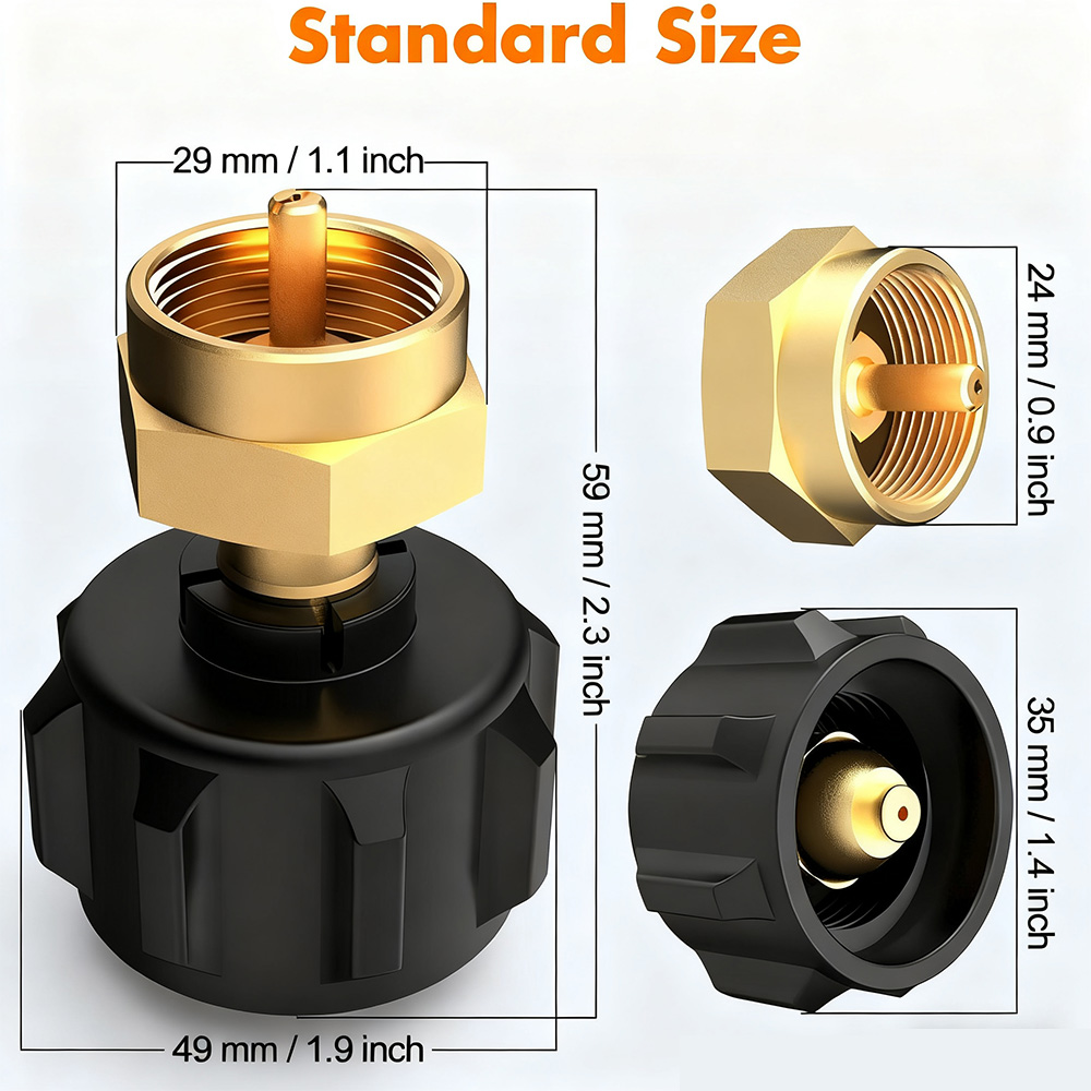 อะแดปเตอร์เติมโพรเพน 1 ชิ้น สำ - Home Cooking Gas บทวิจารณ์และราคา