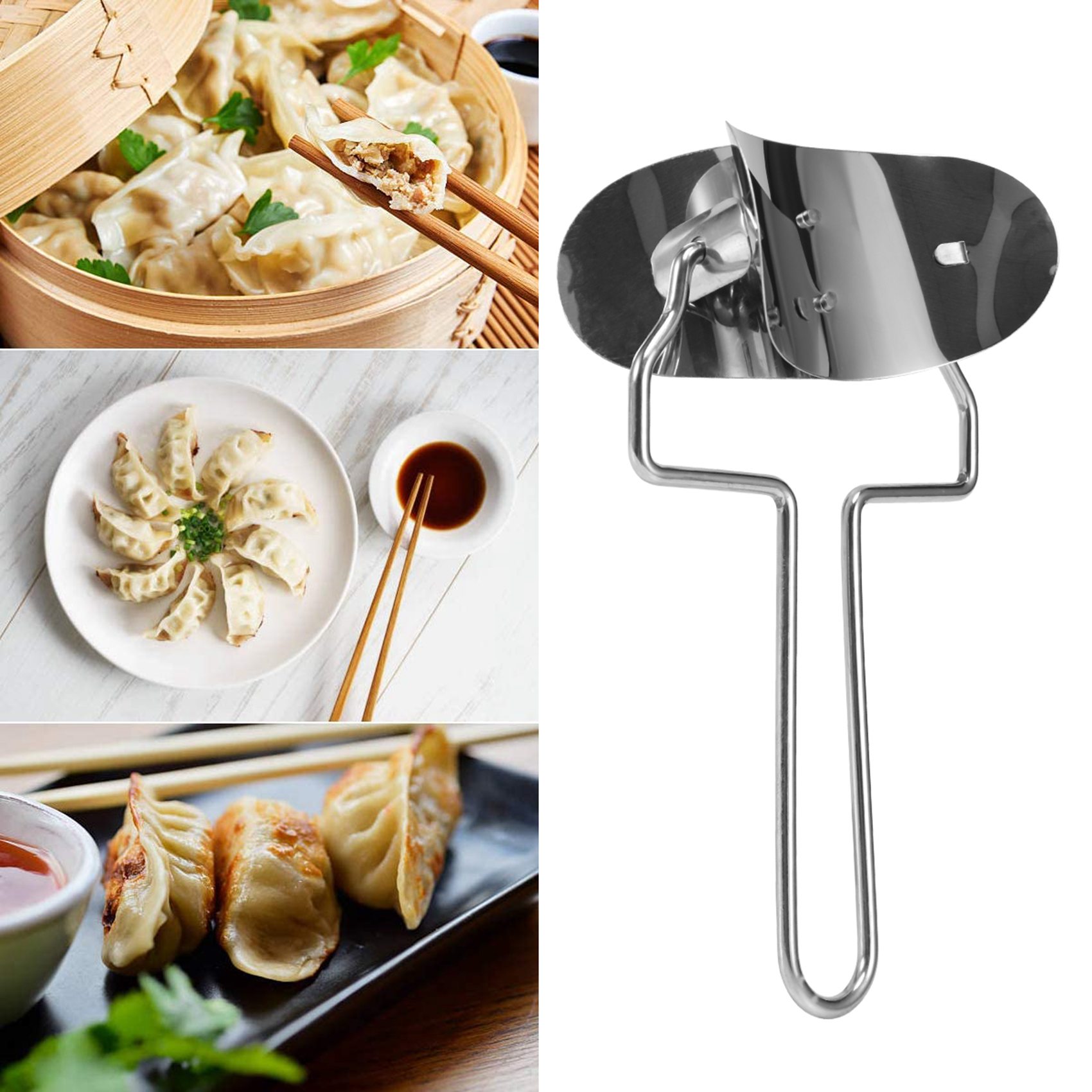 ชุดทำเกี๊ยว ABKW 8 ชิ้น พร้อมแ - Gyoza Dumpling Maker บทวิจารณ์และราคา